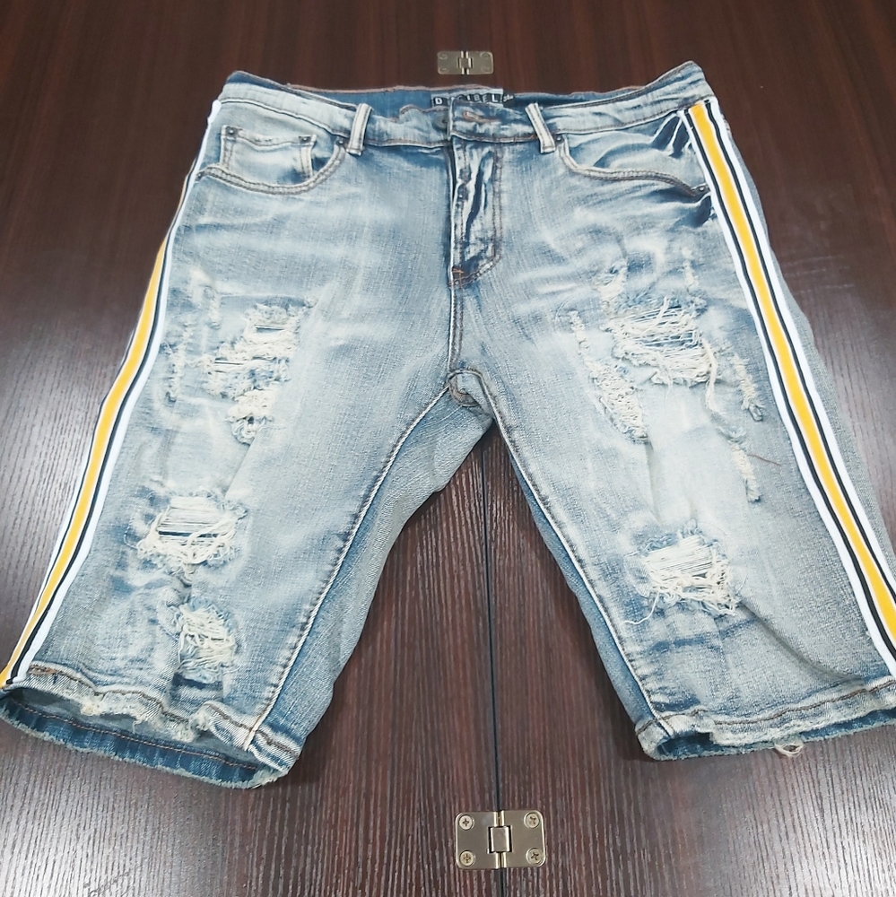 Decibel - Men's Jean Shorts Size 34 - Picture 6 of 6